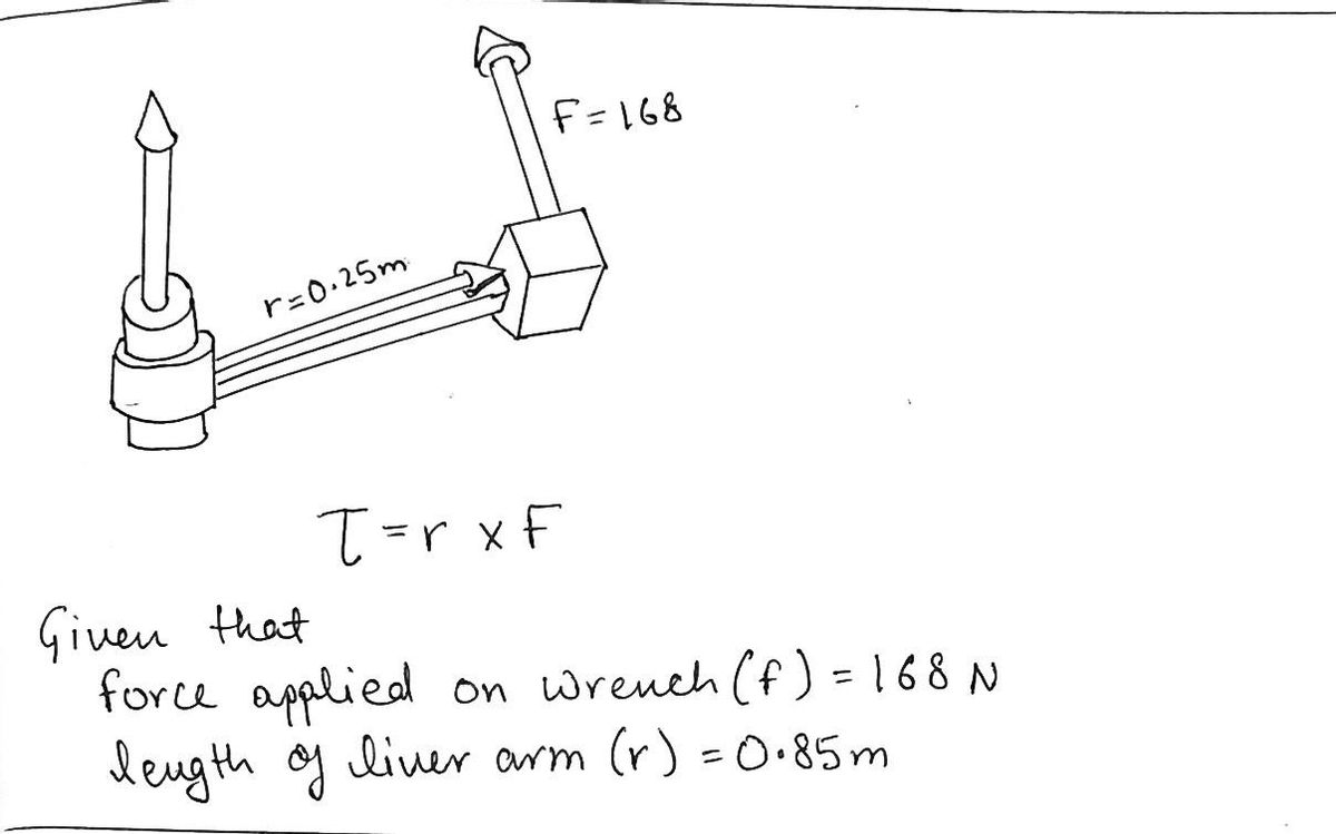 Physics homework question answer, step 1, image 1